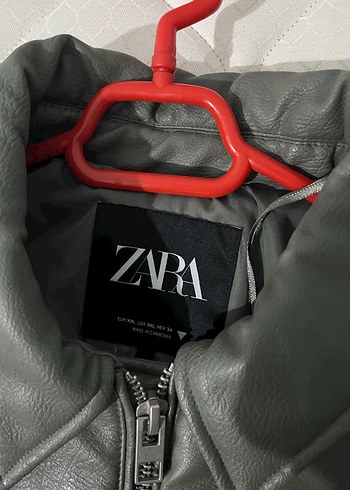 Zara deri bomber mont - Görsel 2