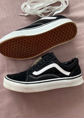 Vans Kadın Siyah Beyaz - Görsel 2