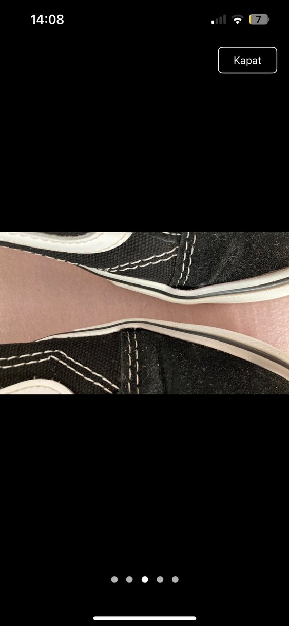 Vans Kadın Siyah Beyaz - Görsel 3