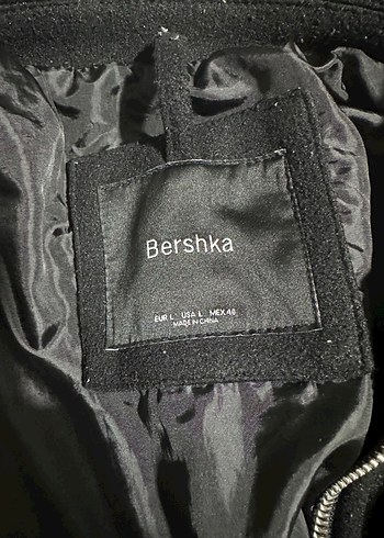 Bershka Oversize Siyah Fermuarlı Street Wear Erkek Ceket - Görsel 4