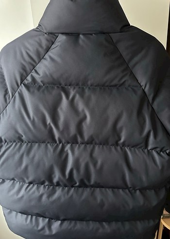 cK Lacivert Yüksek Yakalı Erkek Mont - Görsel 2