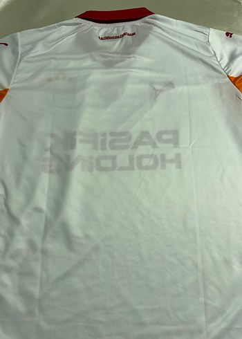 Beyaz Galatasaray Yeni Sezon Forma Kısa Kollu - Görsel 4