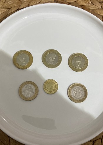 6 adet özel koleksiyonluk para satılıktır - Görsel 3