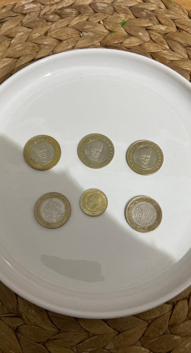 6 adet özel koleksiyonluk para satılıktır - Görsel 3