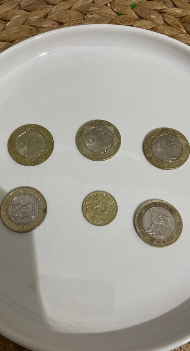 6 adet özel koleksiyonluk para satılıktır - Görsel 2