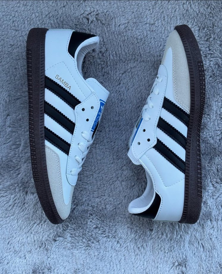 Beyaz Adidas Samba Spor Ayakkabı - Görsel 3