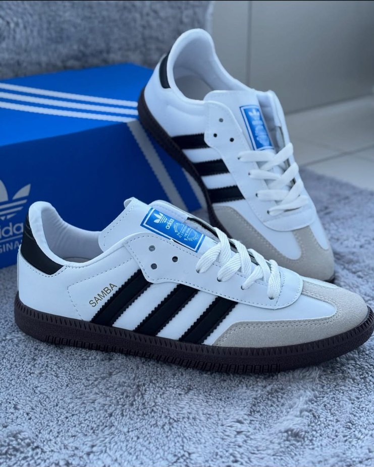 Beyaz Adidas Samba Spor Ayakkabı - Görsel 2