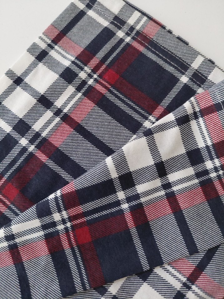 Unisex Çok Renkli Ekose Alt Pijama - Görsel 2