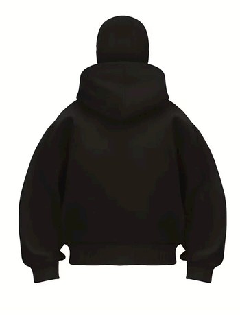 Kar Maskeli Ninja Unisex Sweatshirt Hırka 2 iplik kalın polar - Görsel 3