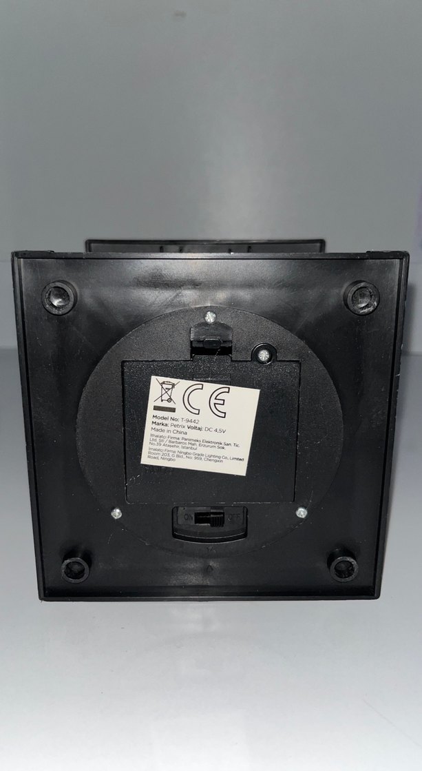 Dekoratif şömine görüntülü fener - Görsel 3