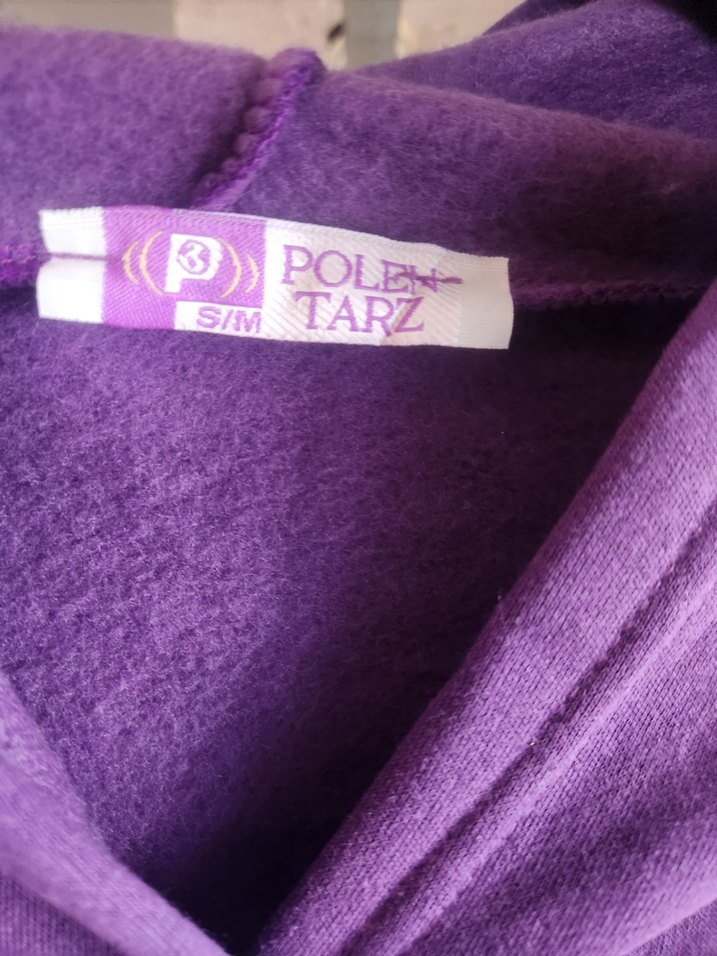 Mor Kapüşonlu Kadın Sweatshirt - Görsel 3