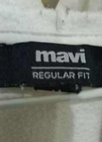 Beyaz Kapüşonlu Kadın Sweatshirt - Görsel 2