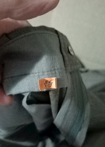 Gri Erkek Takım Elbise, Regular Fit, Düğmeli - Görsel 3