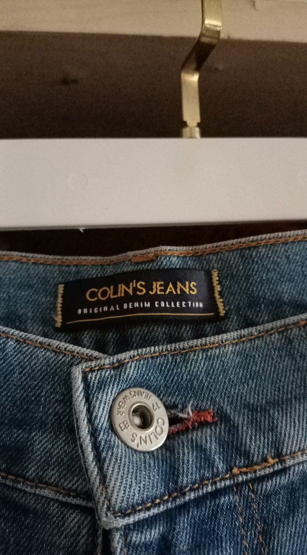 Düğmeli Regular Fit Mavi Denim Erkek Kot Pantolon - Görsel 2