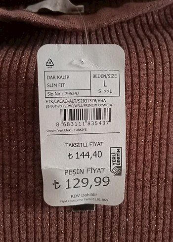 Kahverengi Kadın Triko Süveter - Görsel 2