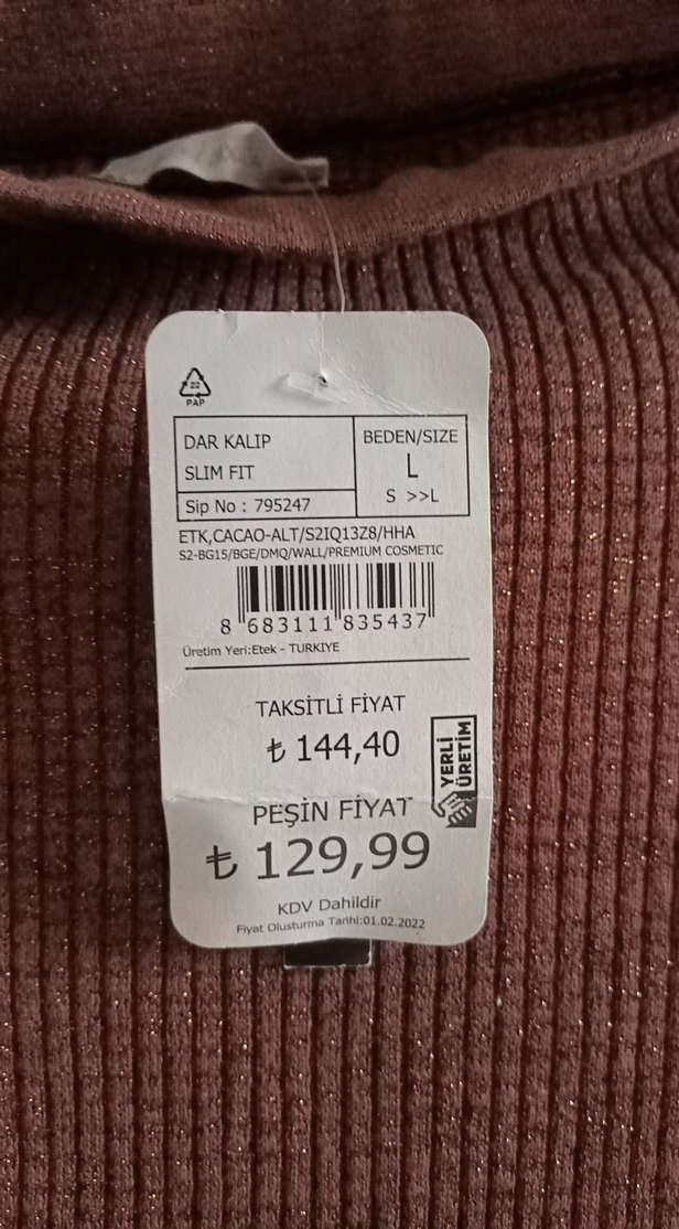 Kahverengi Kadın Triko Süveter - Görsel 2