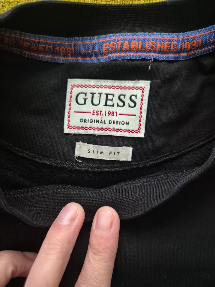 Guess Siyah Erkek Sweatshirt Uzun Kollu - Görsel 4