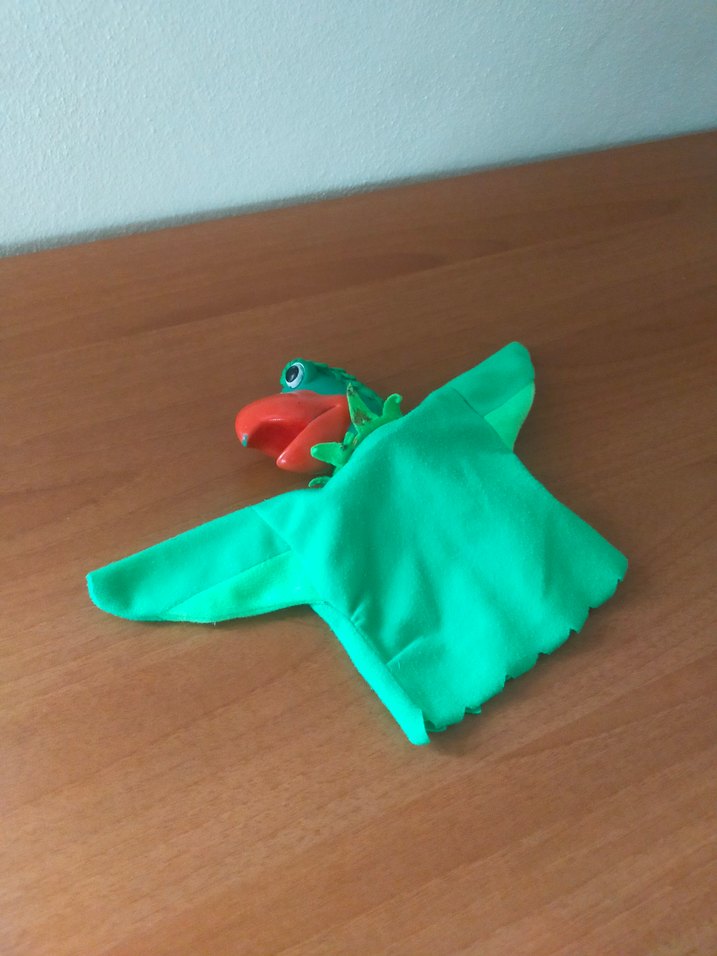 Yeşil Kukla Papağan - Görsel 2