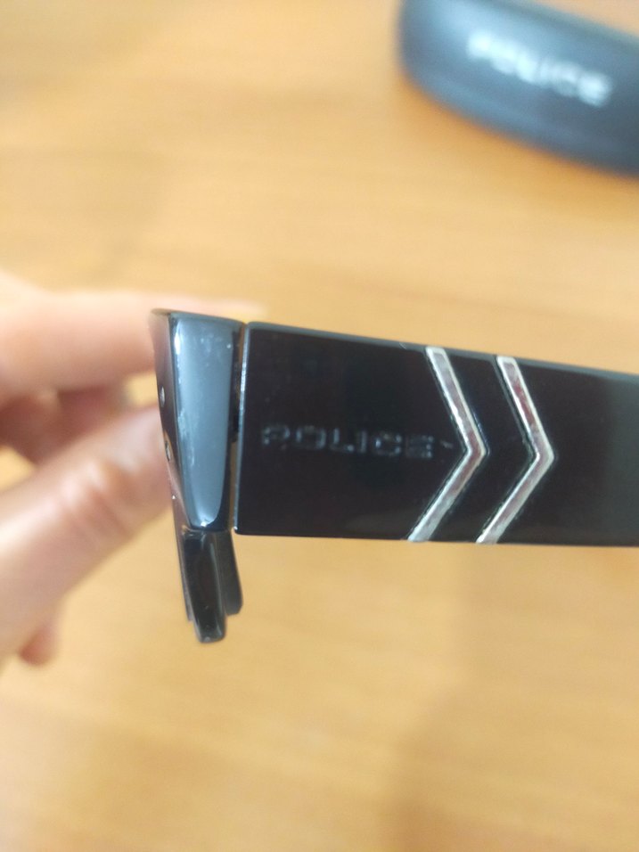 Police Marka Erkek Siyah Biker Güneş Gözlüğü - Görsel 4