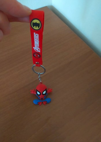Renkli Spiderman Karakterli Anahtarlık - Görsel 2