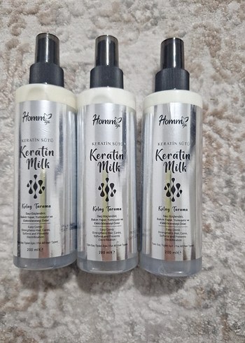 Homm Keratin Süt Saç Spreyi 200 ml - Görsel 2