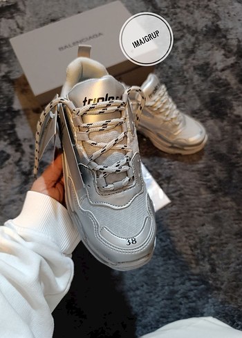 Balenciaga Balenciaga Triple S silver