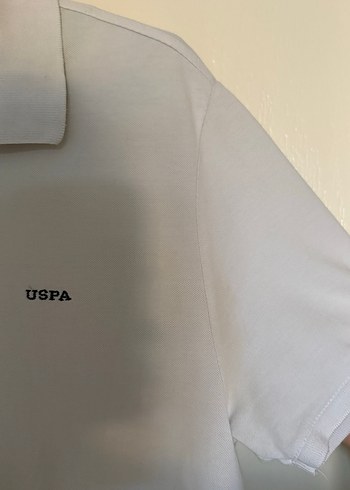 Erkek Beyaz Kısa Kollu Polo Yaka Tişört - Görsel 2