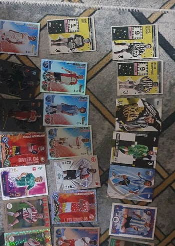 panini topps karısık futbol kart lotu - Görsel 2