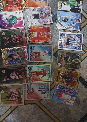 panini topps karısık futbol kart lotu - Görsel 3