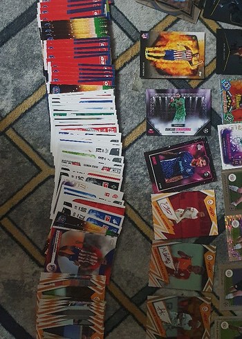 panini topps karısık futbol kart lotu - Görsel 4