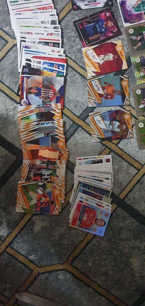 panini topps karısık futbol kart lotu - Görsel 5