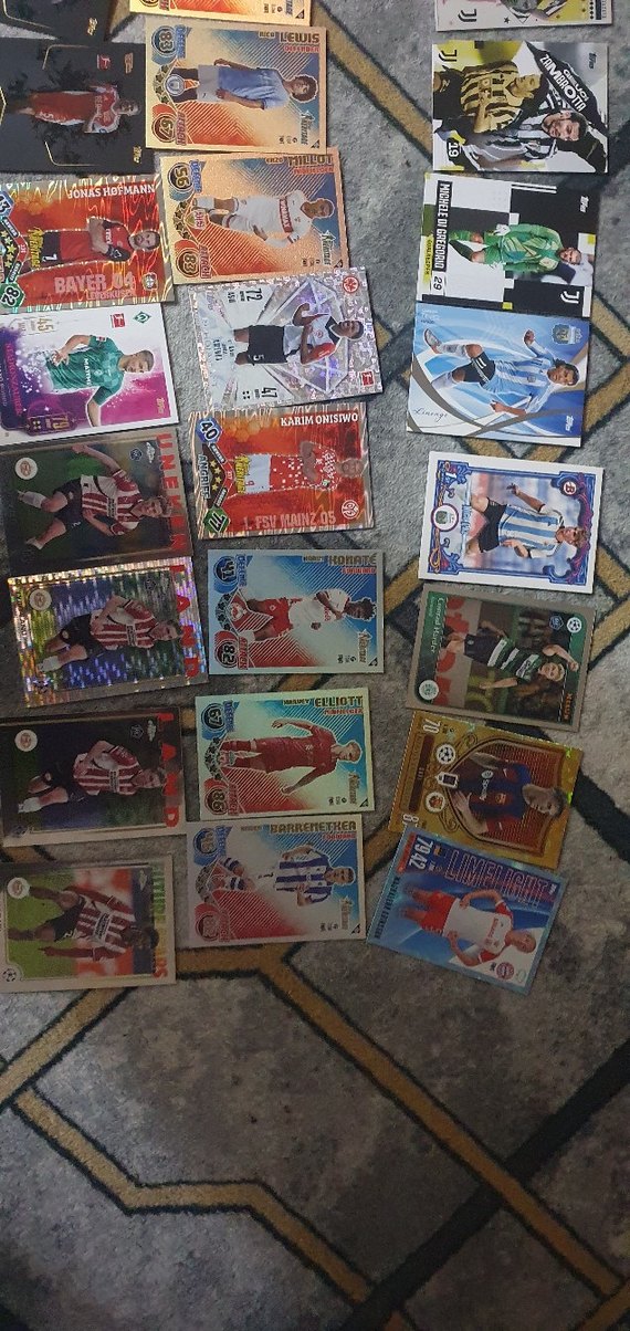 panini topps karısık futbol kart lotu - Görsel 3
