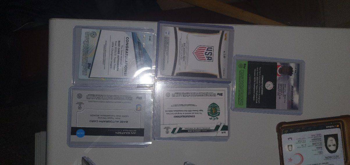 topps imzalı lot - Görsel 3