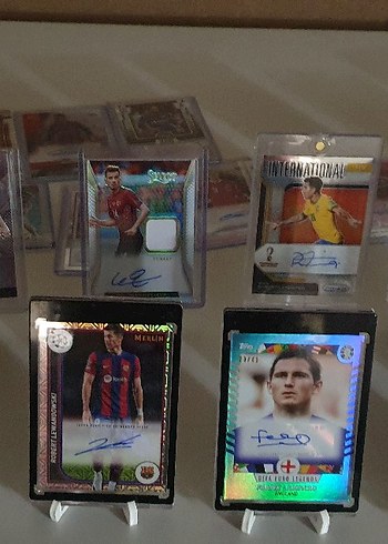 panini topps imzalı forma.parçalı  kart - Görsel 6