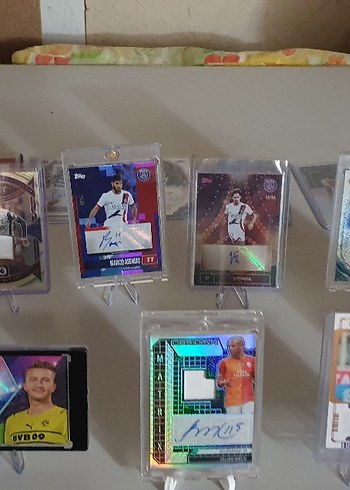 panini topps imzalı forma.parçalı  kart - Görsel 7