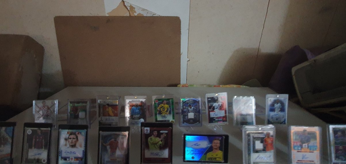 panini topps imzalı forma.parçalı  kart - Görsel 2