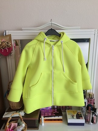 Neon spor ceket