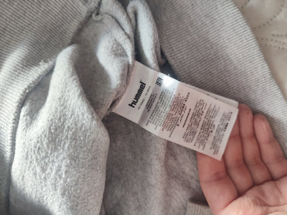 hummel Gri Kapüşonlu Fermuarlı Sweatshirt - Görsel 3