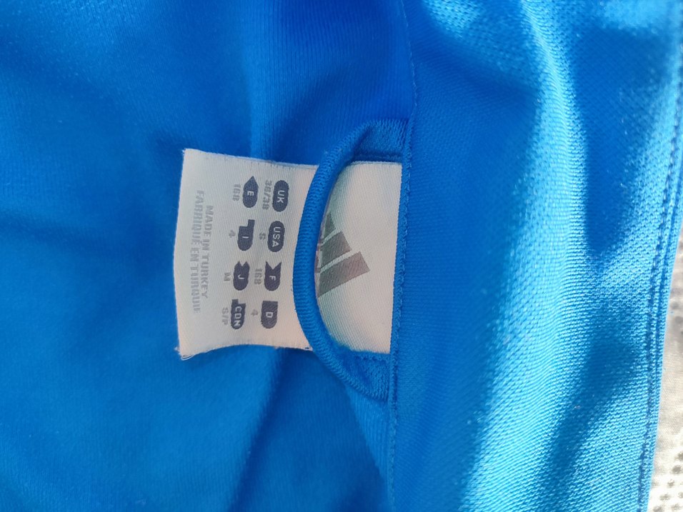 adidas orijinal Mavi Fermuarlı Erkek Eşofman Üstü - Görsel 2