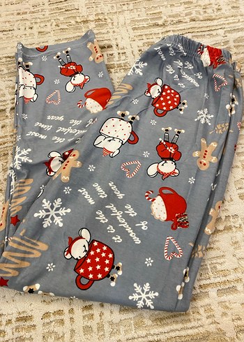 süet bayan pijama - Görsel 8