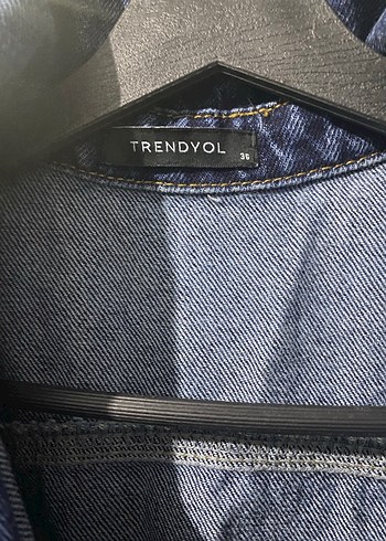 Kadın Kısa Kollu Lacivert kot Tulum - Görsel 2