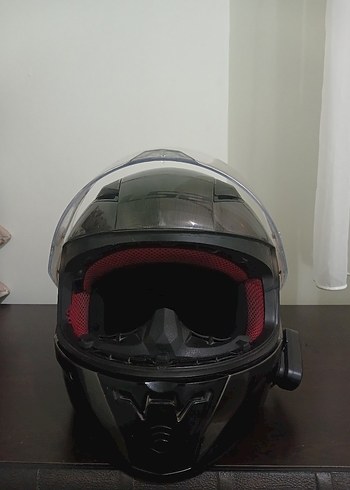 intercomlu ls2 rapid motor kaskı - Görsel 5