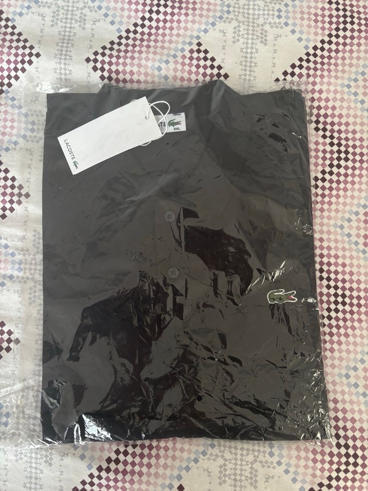 Siyah Kısa Kollu Polo Yaka Tişört - Görsel 3