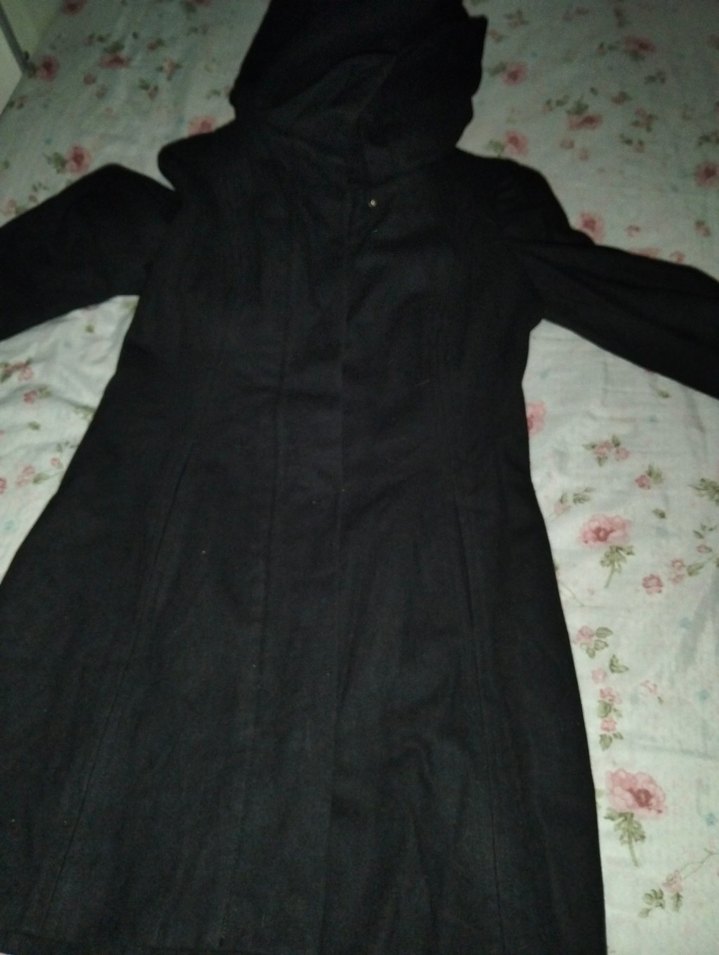 Kadın Siyah Deri Biker Ceket - Görsel 5