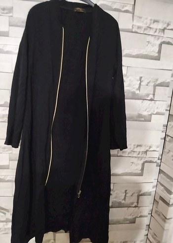 Gri Ekose Desenli Uzun Kollu Kadın Elbise - Görsel 3