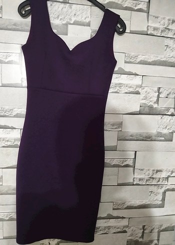 Gri Ekose Desenli Uzun Kollu Kadın Elbise - Görsel 9