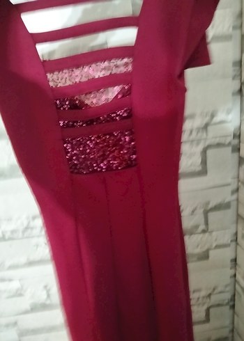 Gri Ekose Desenli Uzun Kollu Kadın Elbise - Görsel 10