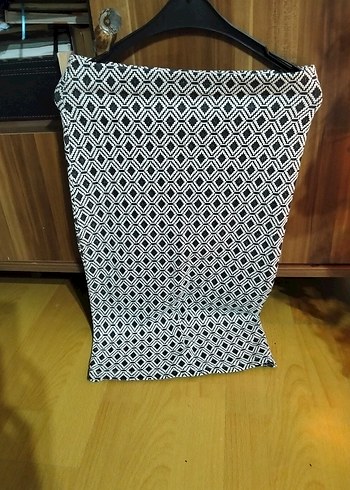 Gri Ekose Desenli Uzun Kollu Kadın Elbise - Görsel 20