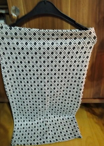 Gri Ekose Desenli Uzun Kollu Kadın Elbise - Görsel 19