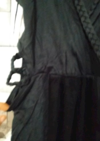 Gri Ekose Desenli Uzun Kollu Kadın Elbise - Görsel 16